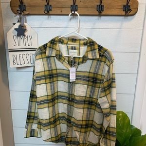 American Eagle oversized fit flannel